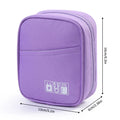 Waterproof Portable Cable Organizer Bag Travel Digital Accessories