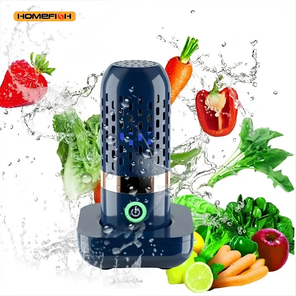 HOMEFISH Portable Fruit & Vegetable Cleaner | 3000mAh USB