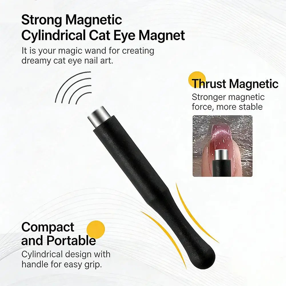 Cat Eye Nail Magnet Wand – Dual-Head Gel Polish Tool