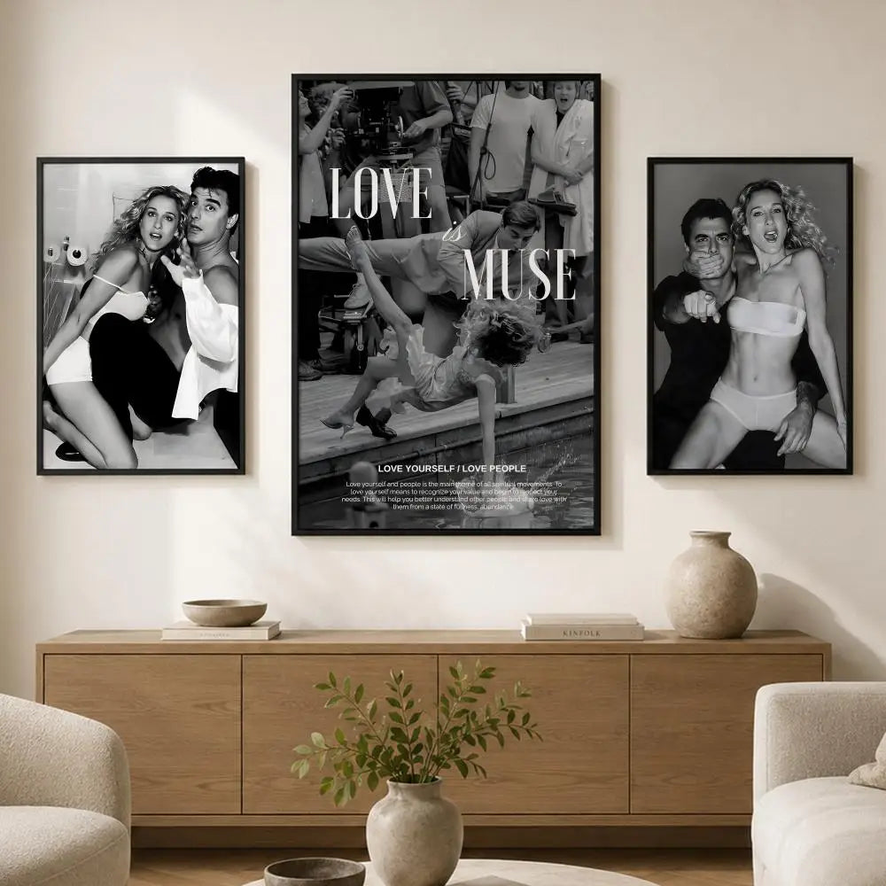 Sex and the City Wall Poster – Peel & Stick HD PVC Art Print