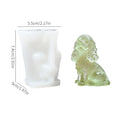 3D French Bulldog Silicone Ice Cube Mold Animal Shaped Candy