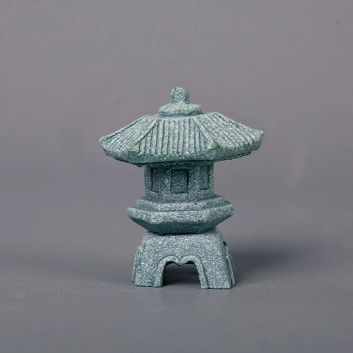 Asian Lantern & Pagoda Miniature Garden Statues | Set of 4