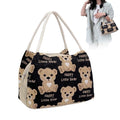 Cute Bear Insulated Lunch Tote Bag – Large Capacity
