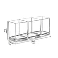 Clear Makeup Brush Organizer Acrylic Cosmetics Brushes Storage