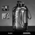 Large Sports Water Bottle 1.8L/2.8L BPA-Free with Straw & Handle