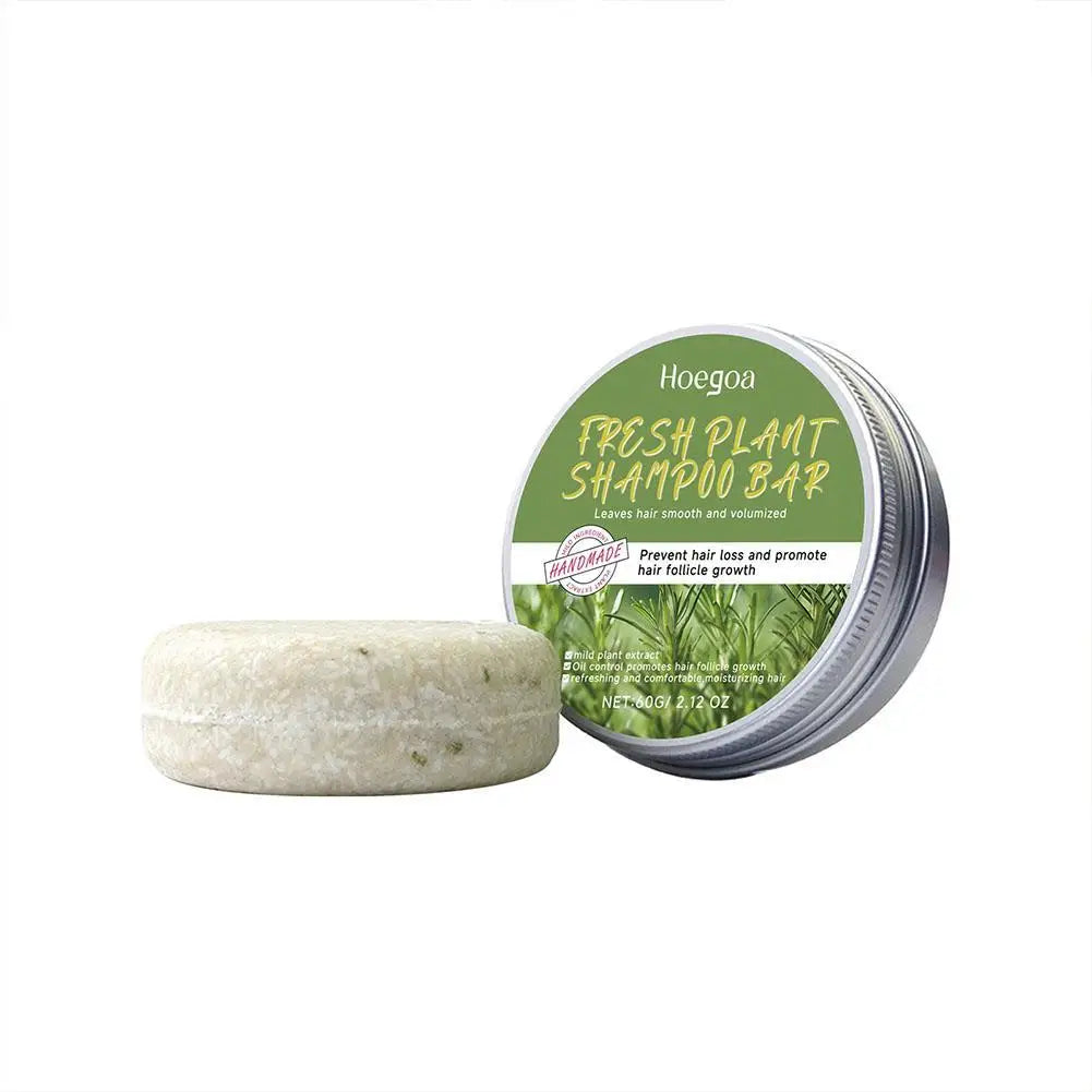 Rosemary Shampoo Bar Hair Growth Anti Loss Biotin Volumizing Soap