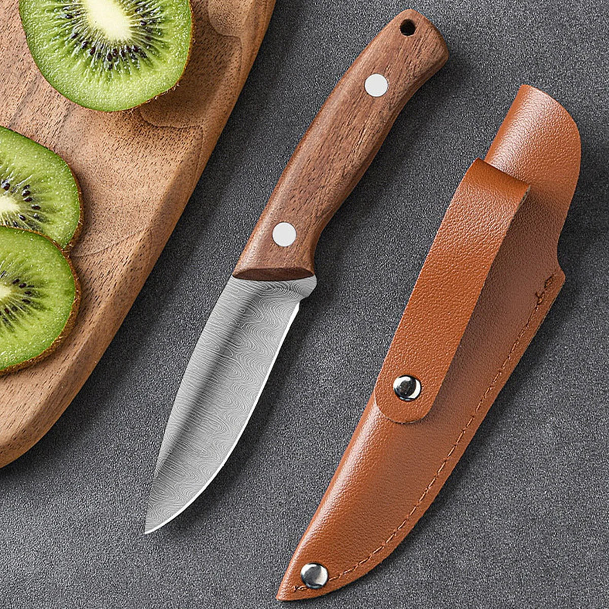 SHENJIU Wooden Handle Multi-Purpose Knife – Steak & Paring