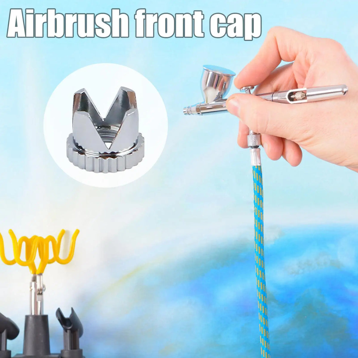 Airbrush Needle Cap & Nozzle Protector – Universal Artist Fit