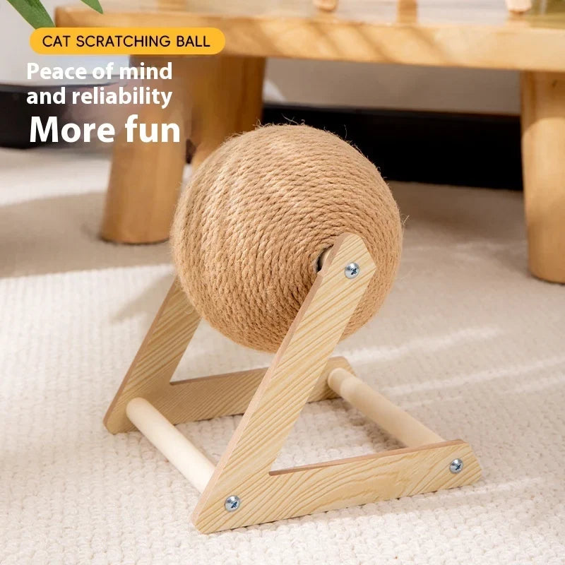 Cat Toy Scratch-ball Vertical Wear-resistant Non-falling Off