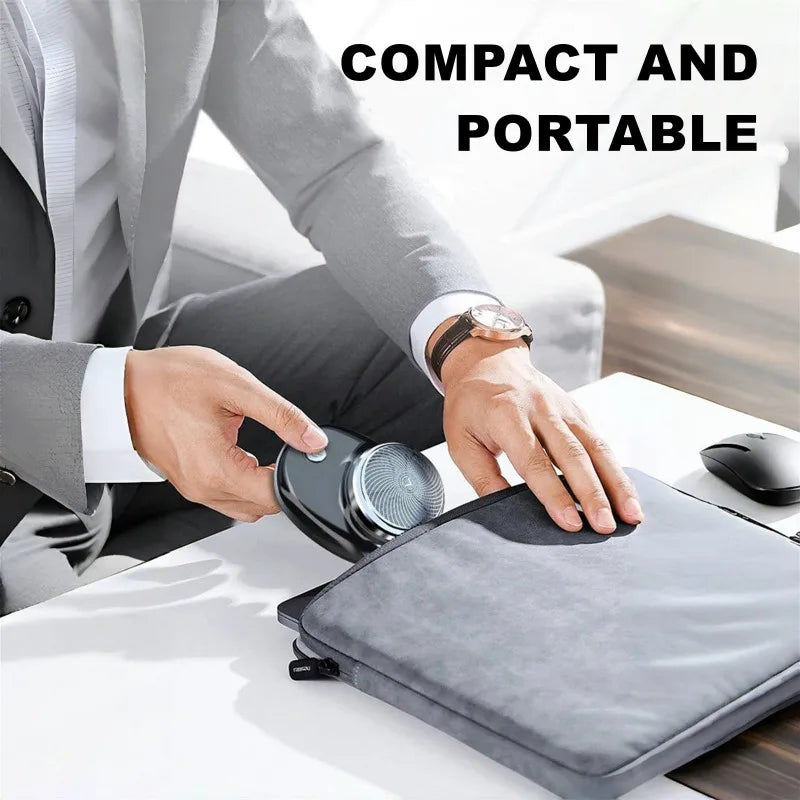 Rechargeable Mini Electric Shaver | Portable Wet/Dry USB-C Razor