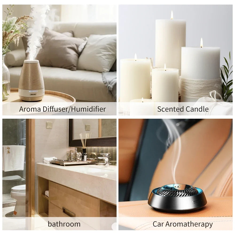 Hllozzi Lavender Essential Oil 30ml 60ml 100ml Aroma Diffuser