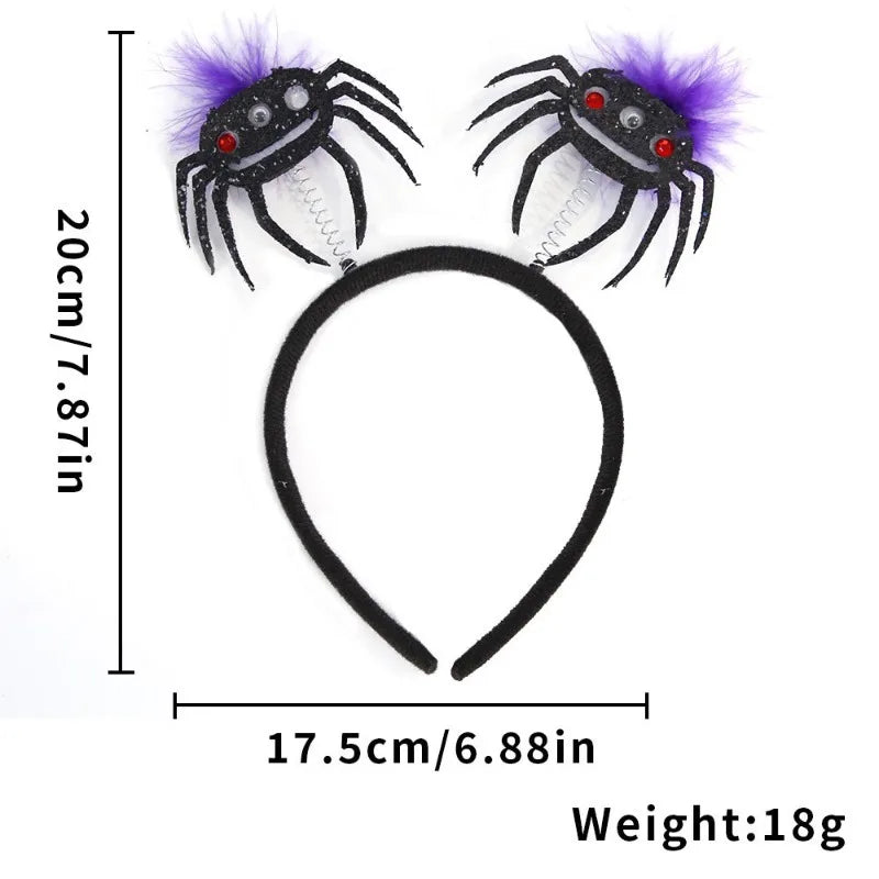 Witch Hat Spider Halloween Headband | Party Costume Accessory