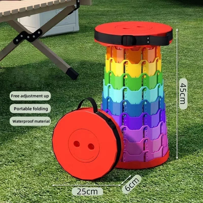 Portable Folding Fishing Chair | Adjustable Telescopic Outdoor Seat