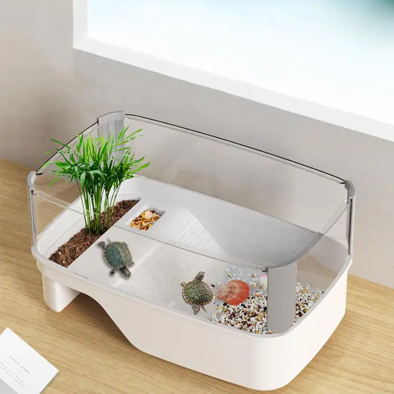 Small Turtle Tank Kit – Basking, Climbing & Decor Included