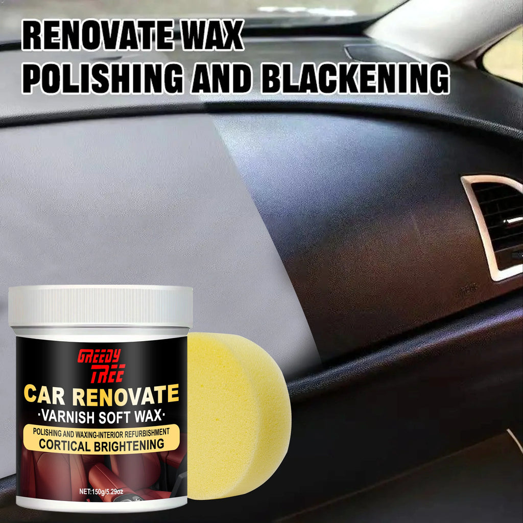 Plastic & Rubber Repair Cream – Black Restoration & Scratch Remover
