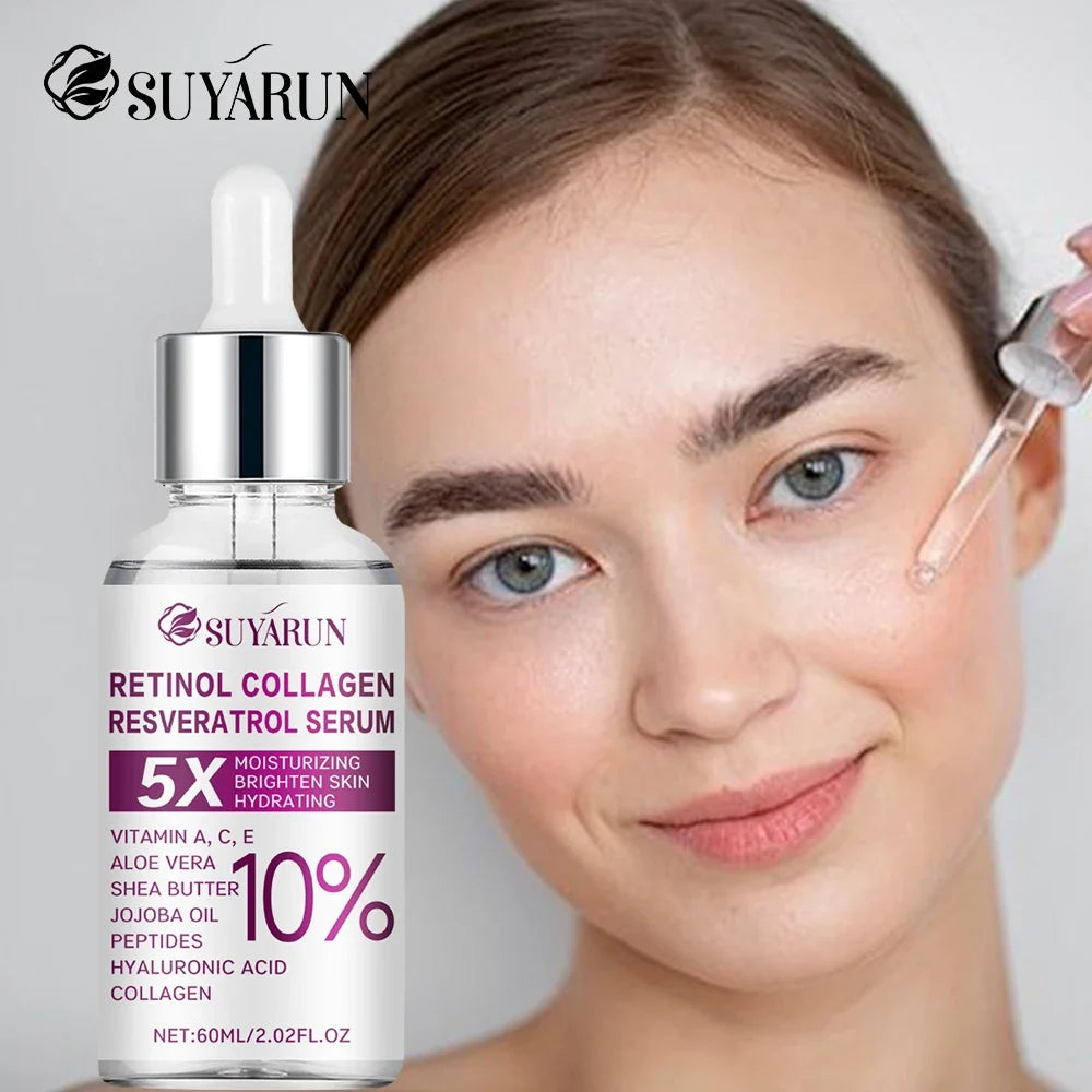 SUYARUN Retinol Resveratrol Face Serum – Brightening Anti-Aging