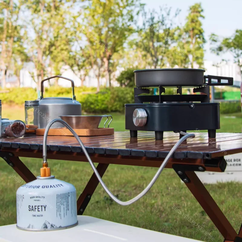 Portable Infrared Camping Gas Stove – Windproof & Energy-Saving