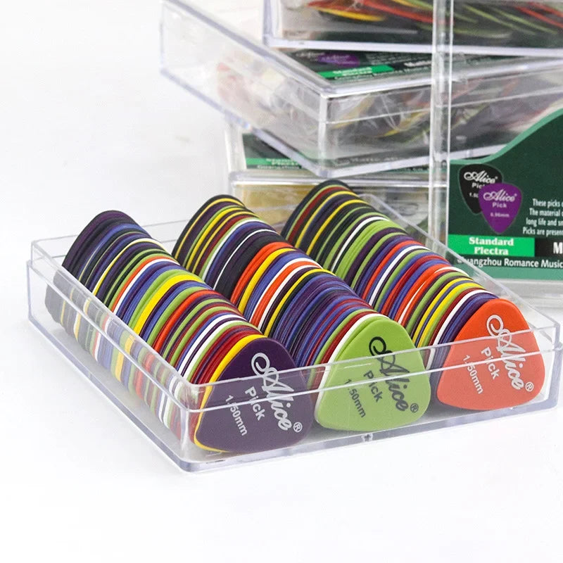 1 Box Guitar Picks Acoustic Electric Bass Mediator Accessories