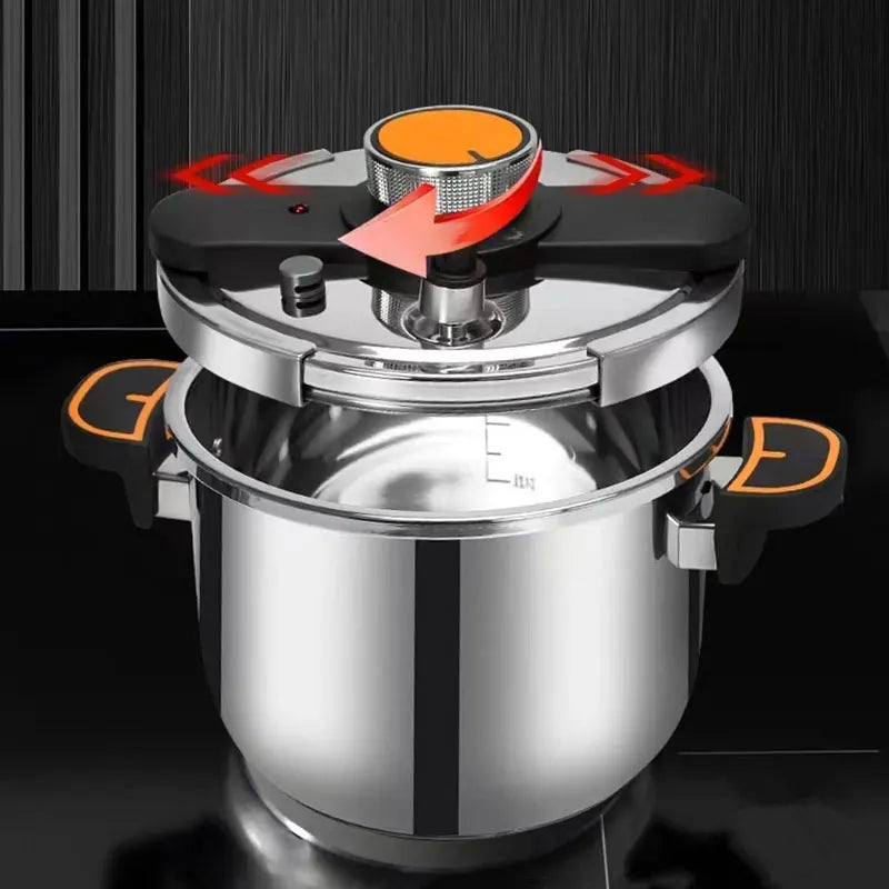 PGY Stainless Steel Pressure Cooker 4L 6L 8L | Gas & Induction