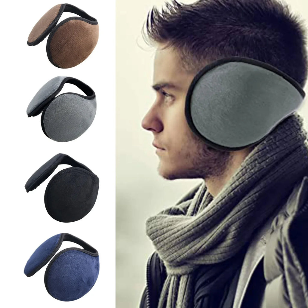 Winter Thicken Fur Earmuffs Men Women Velvet Ear Cover Outdoor