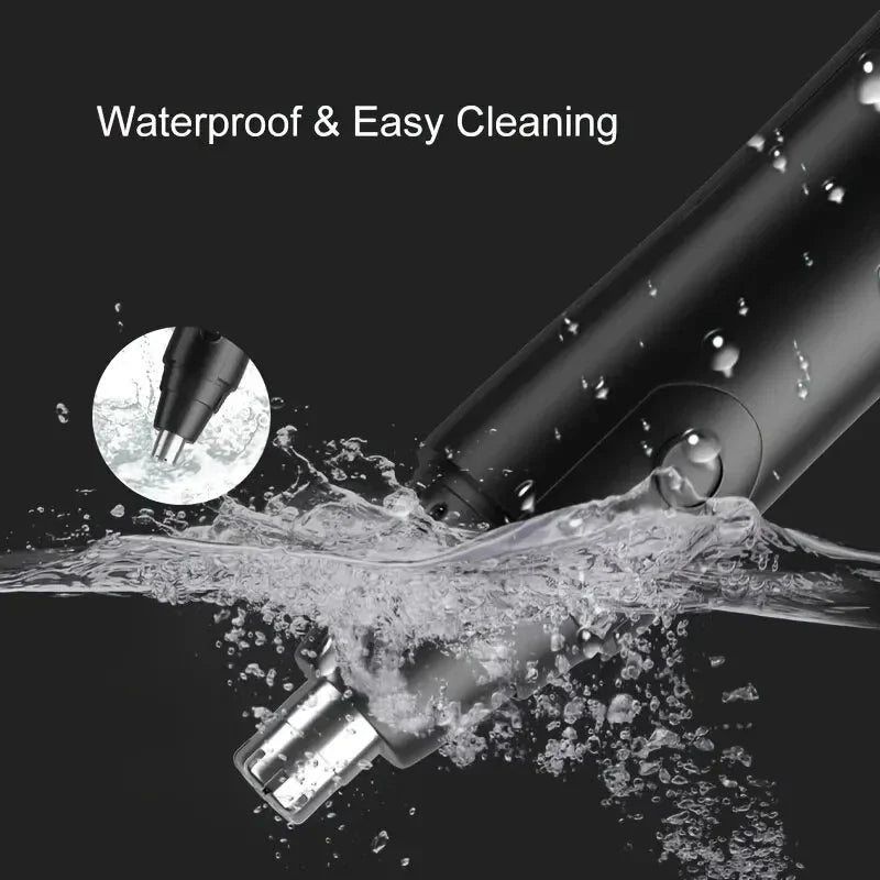 Electric Nose & Ear Hair Trimmer – Eyebrow & Neck Grooming Kit