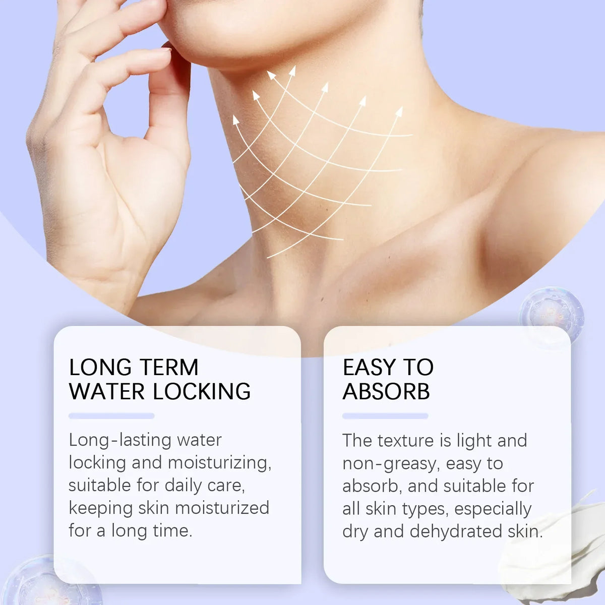 Neck Firming Lifting Cream – Fine Lines, Brightening & Moisture
