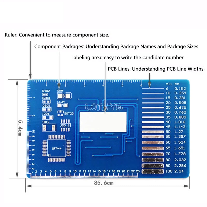 SMD Soldering Practice Kit – NE555 CD4017 Rotating LED Board