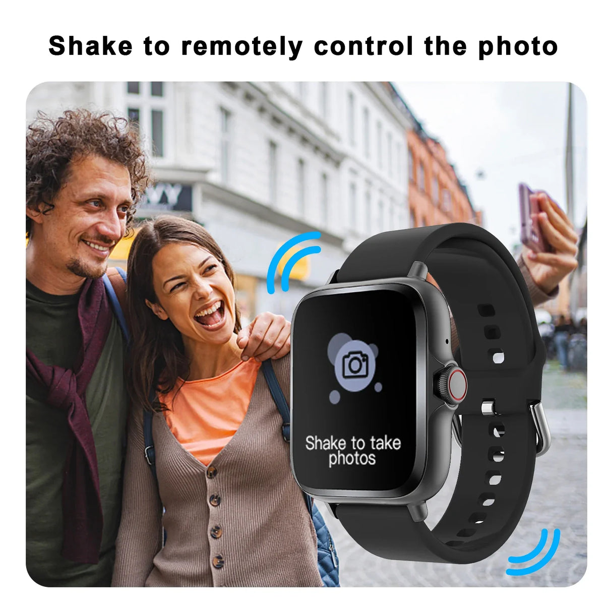 LOMAXFR Smart Watch – Wireless Calling, GPS, Multi-Sport Mode
