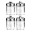 Bathroom Vanity Storage Organizer Farmhouse Decor Qtip Holder Cotton