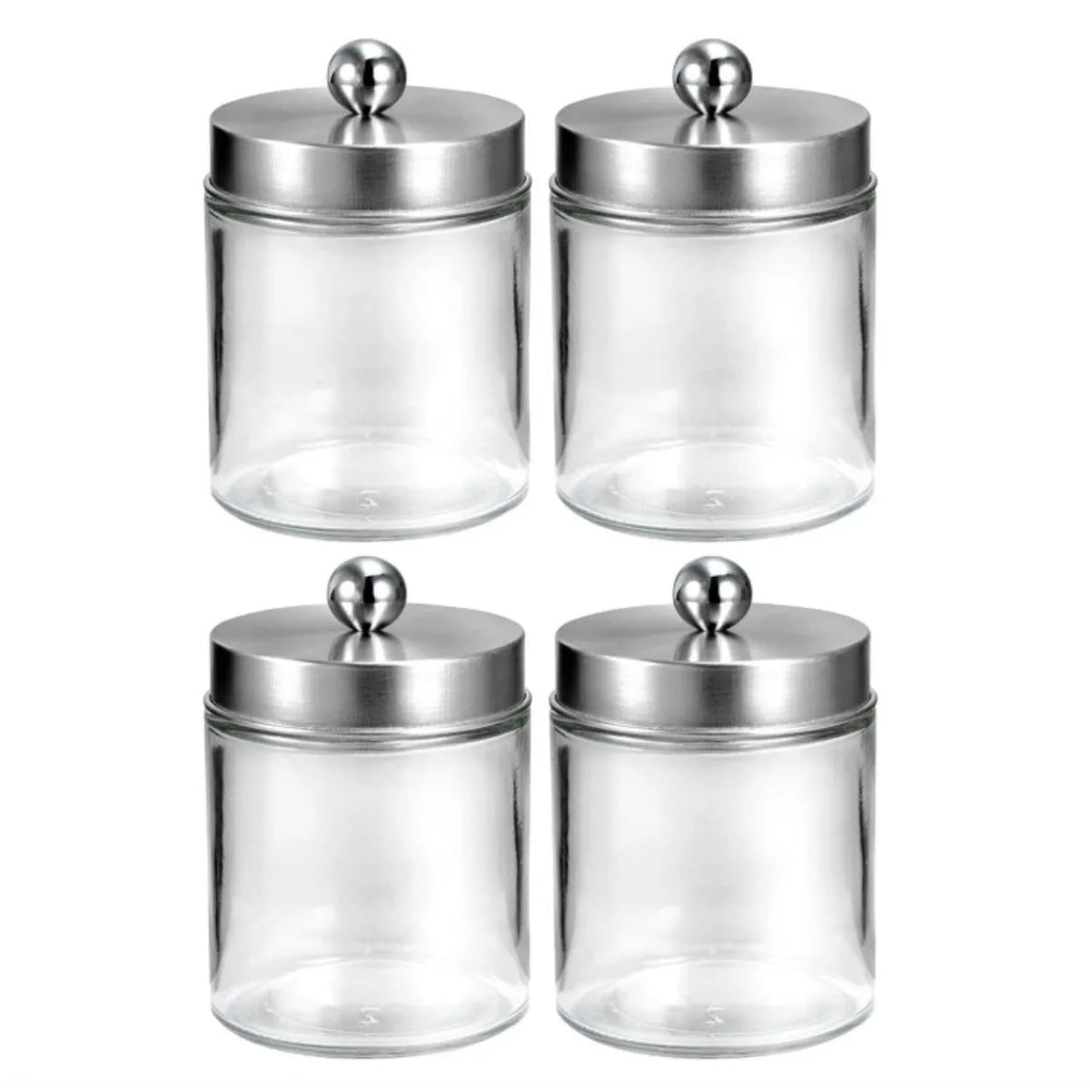 Bathroom Vanity Storage Organizer Farmhouse Decor Qtip Holder Cotton