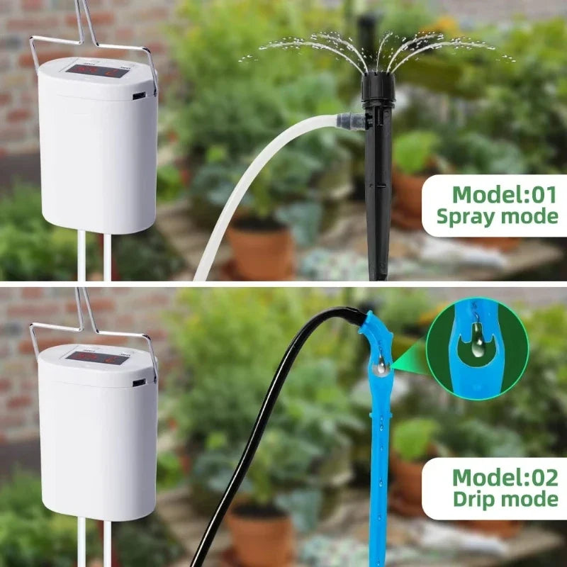 Automatic Drip Irrigation System | Double Pump & Smart Timer