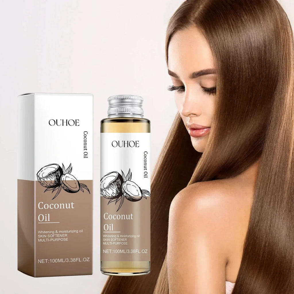 Pure Cold Pressed Coconut Oil – Hair, Skin & Makeup Remover