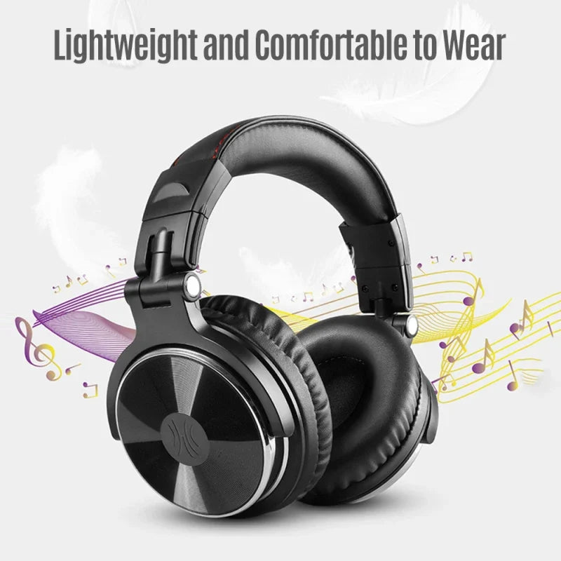 Professional Monitor Headphones for Piano Guitar 3.5mm & 6.5mm