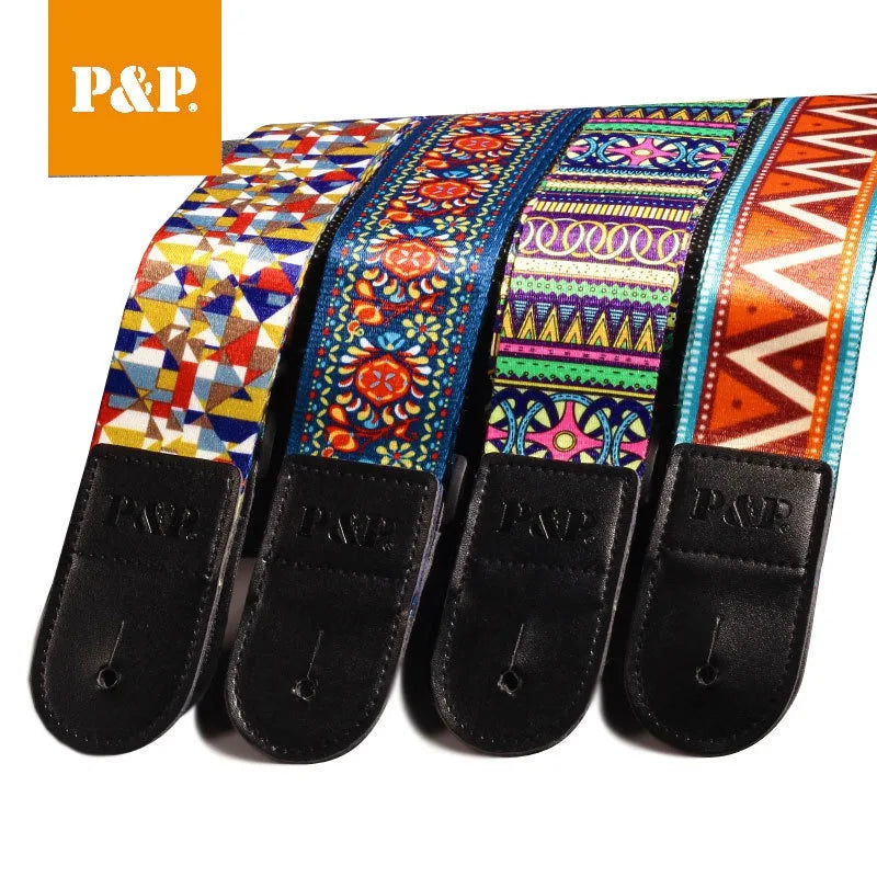 Guitar Strap Heat Transfer Electric Acoustic Universal Shoulder