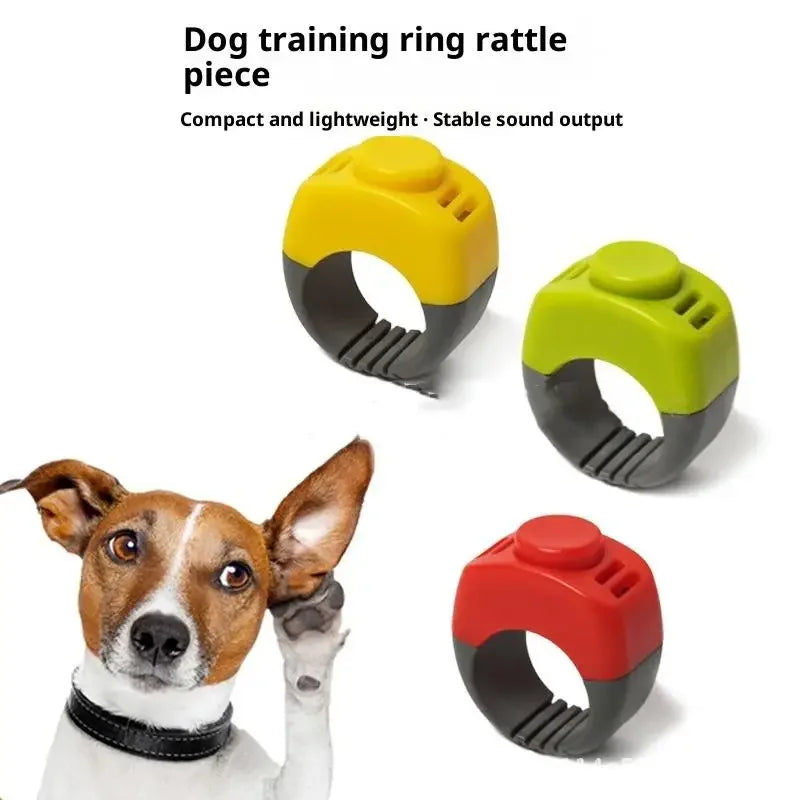 Mini Finger Clicker Pet Training Equipment Rattle Trainer Ring