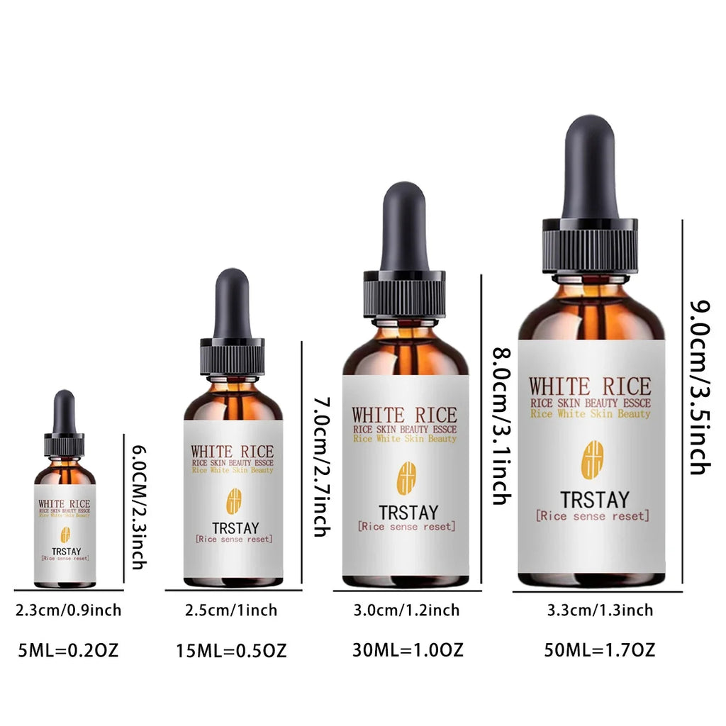 TRSTAY Rice Skin Beauty Essence – Brightening Face Serum