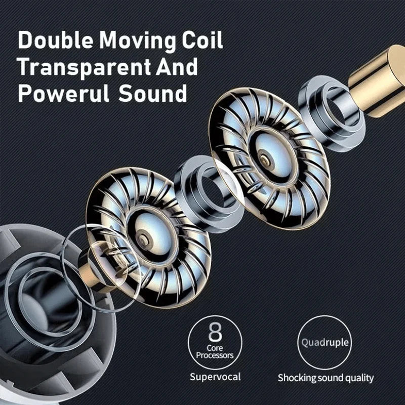 895B TWS Wireless Earbuds Bluetooth 5.3 Active Noise Cancel