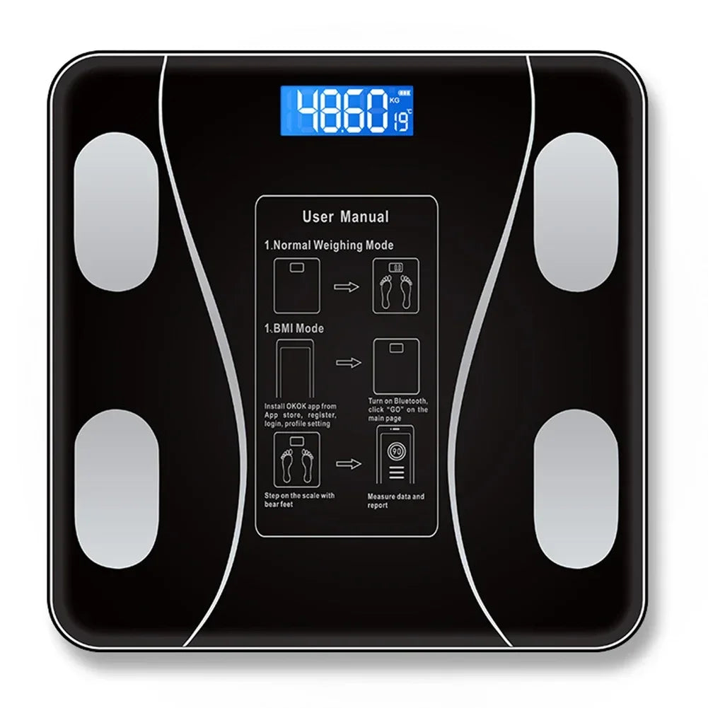 Smart Digital Body Weight & Body Fat Scale | Bluetooth