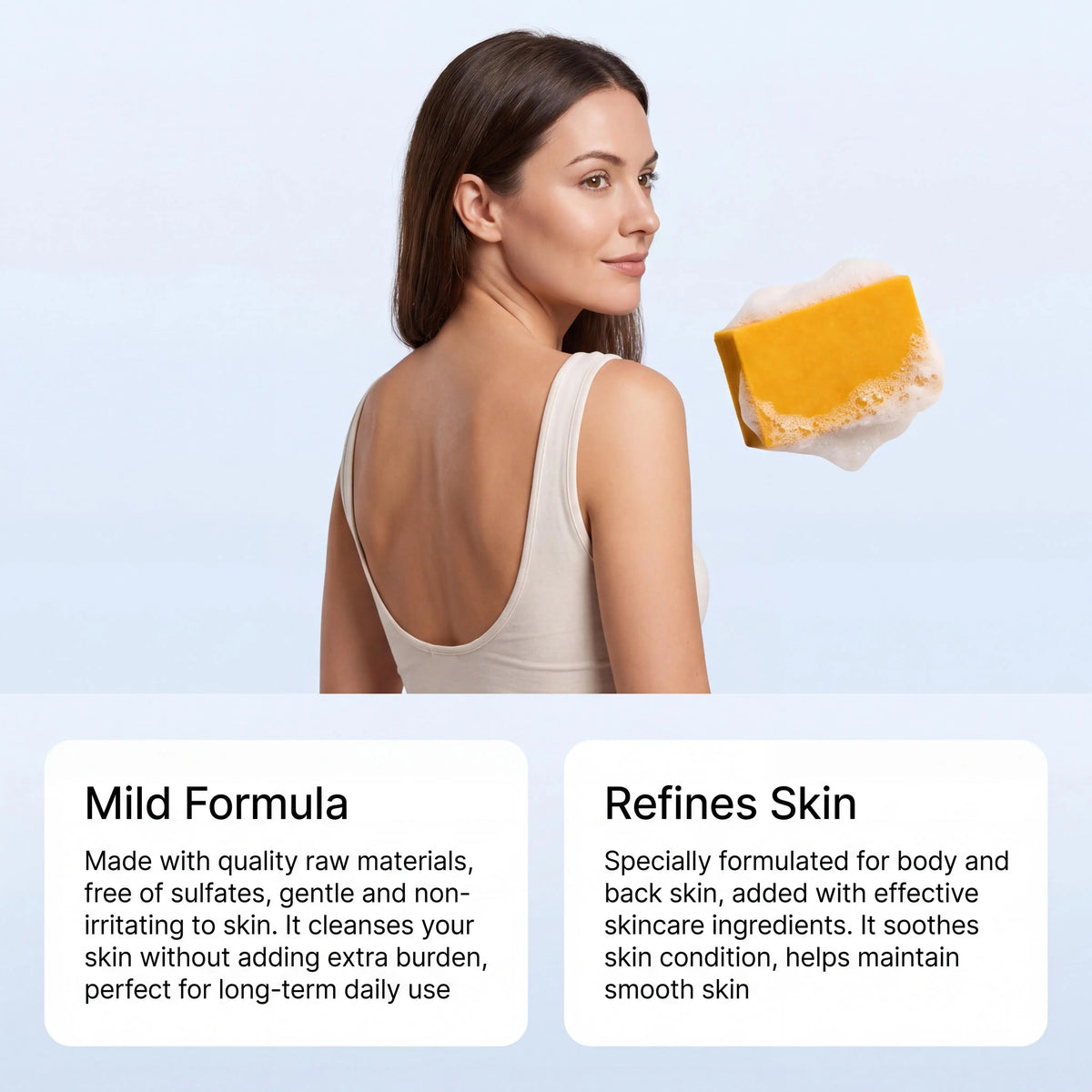 Turmeric Exfoliating Body Soap – Brighten, Cleanse & Hydrate