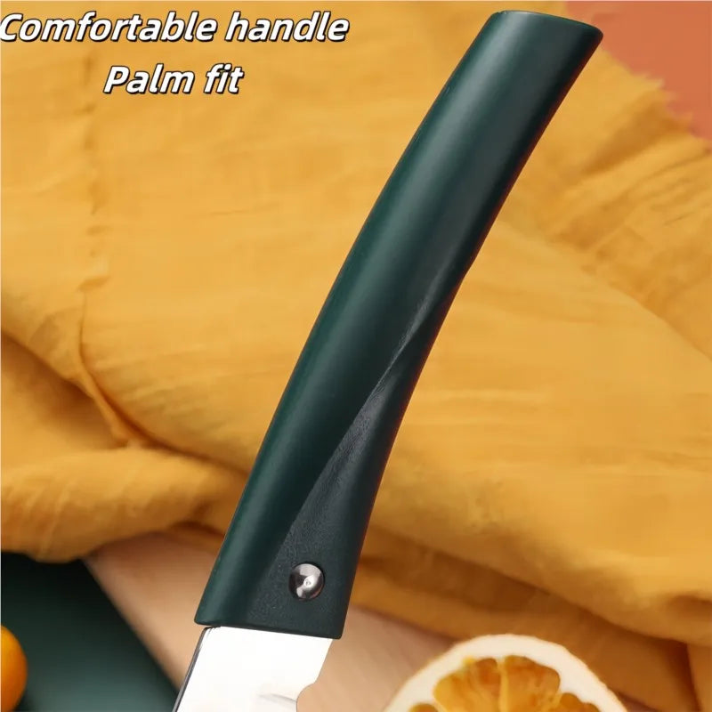 Stainless Steel Folding Fruit Knife – Portable Paring Knife