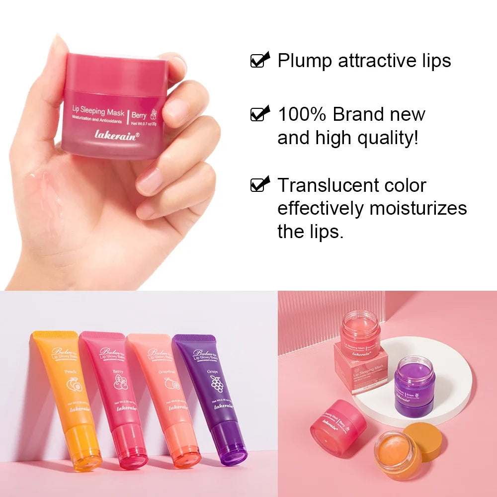 ibcccndc Moisturizing Lip Care Kit – Balm & Sleeping Mask