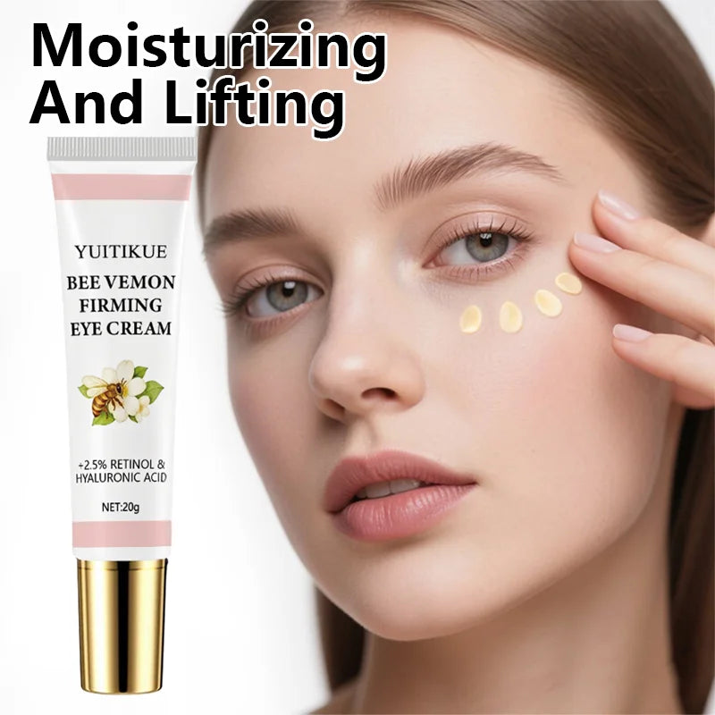 Bee Venom Firming Eye Cream – Retinol & Hyaluronic Acid 20g