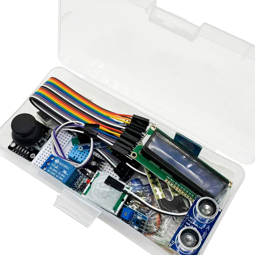Arduino R3 Starter Kit – 1602 LCD & 0.96" OLED Display DIY Pack