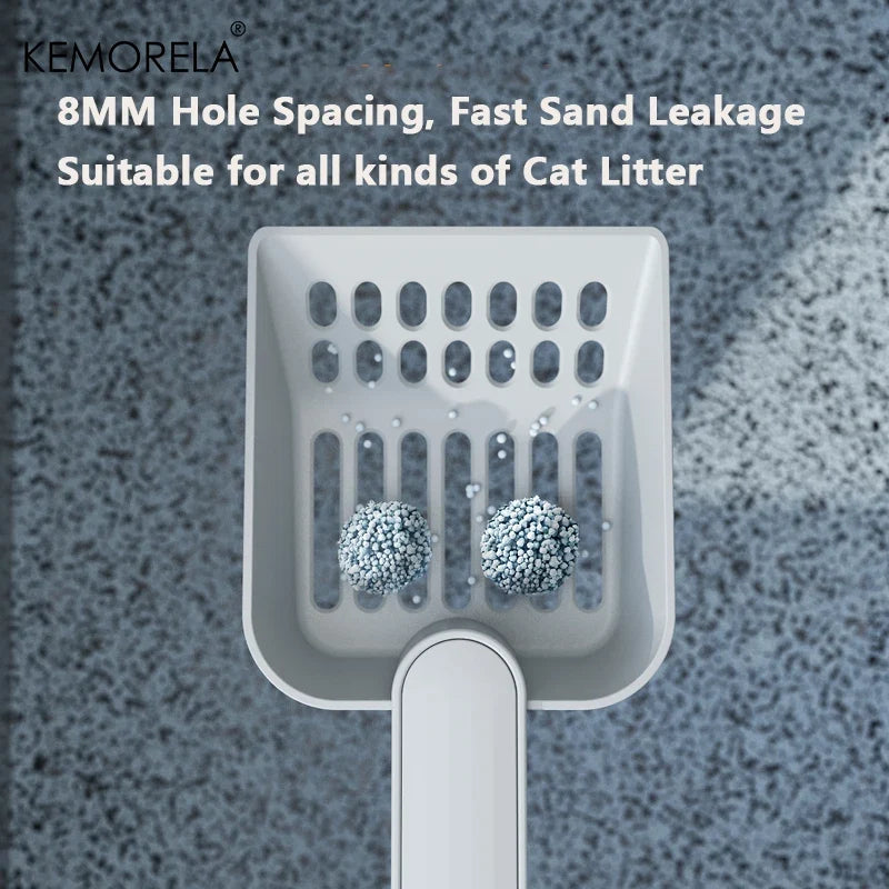 KEMORELA Self-Cleaning Cat Litter Scoop & Kitty Shovel