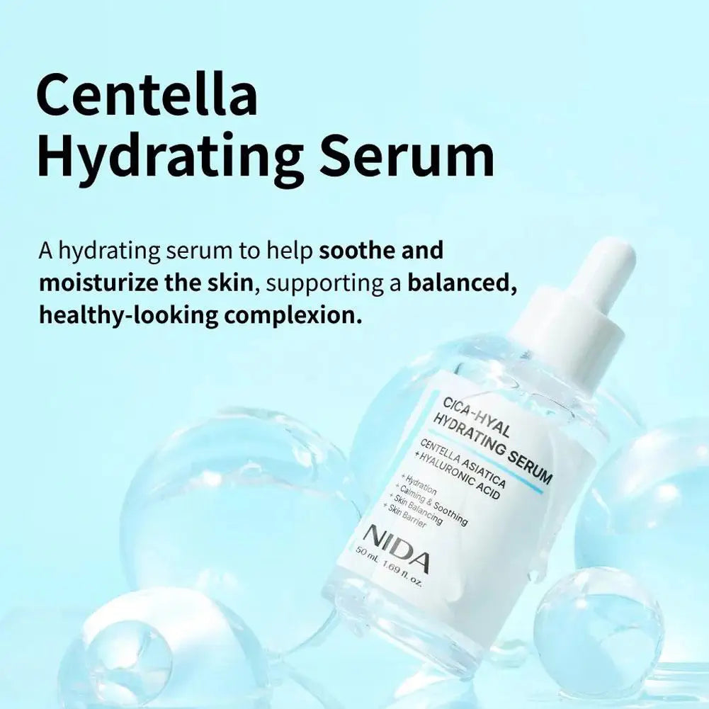 NIDA CICA-HYAL Hydrating Serum – Hyaluronic Acid & Centella 50ml