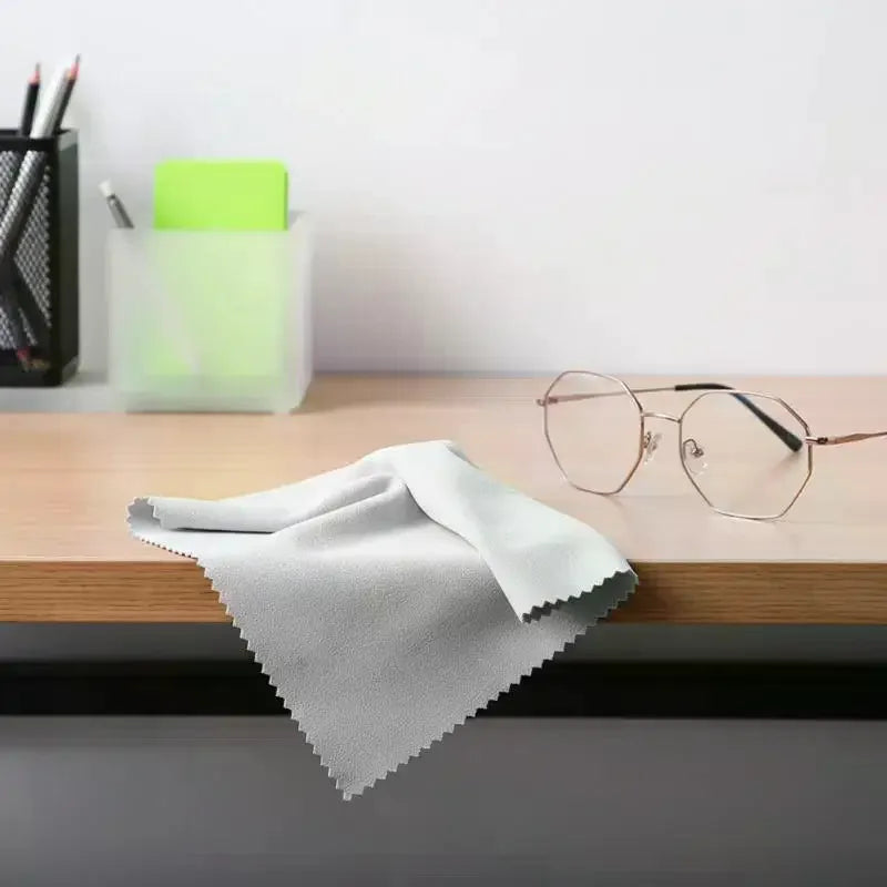 10-Pack Anti-Fog Microfiber Lens Cleaning Cloths for Glasses