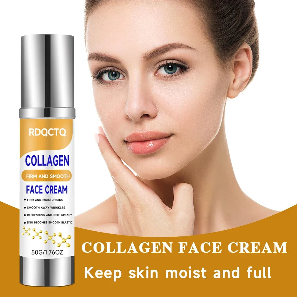 Collagen Face Cream – Firming, Hydrating Lightweight Moisturizer