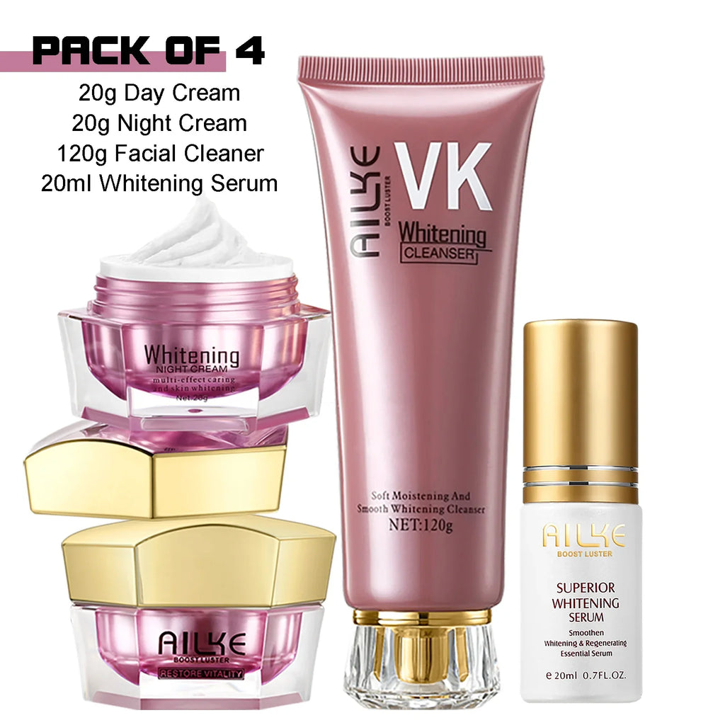 AILKE Brightening Facial Cream Set – Even Skin Tone, All Types