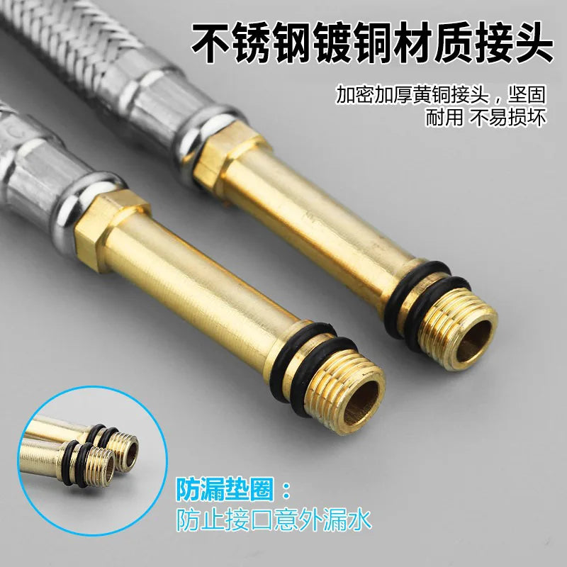 Stainless Steel Flexible Water Supply Hose 60/80/100cm