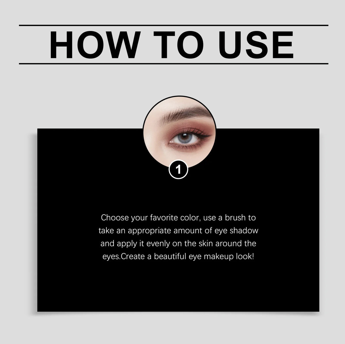 9-Color Eyeshadow Palette – Matte, Shimmer & Glitter Eye Makeup